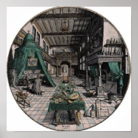 Vintage Alchemical Illustration