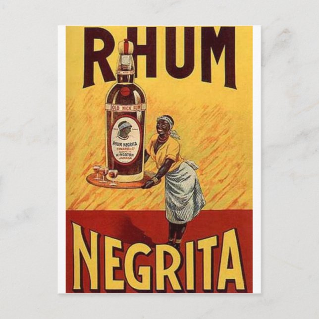 Vintage Alcohol Ads Prints Postcard (Front)