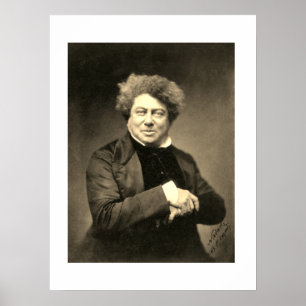 Vintage Alexandre Dumas Poster