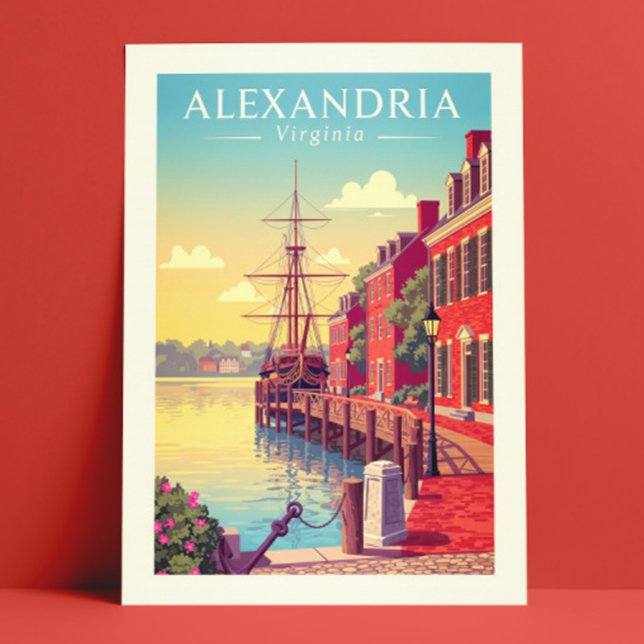 Vintage Alexandria Virginia Postcard (Creator Uploaded)