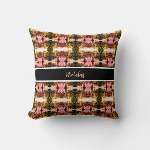 Vintage Algeria Algiers district overview Canvas P Cushion