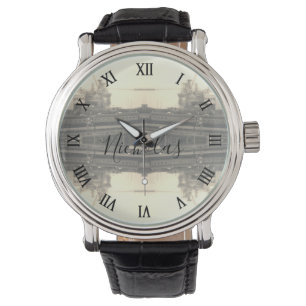 Vintage Algeria Algiers port overview Watch