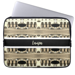 Vintage Algeria Algiers The post office Postcard Laptop Sleeve