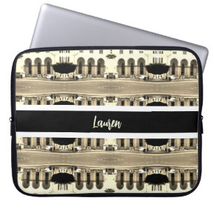 Vintage Algeria Algiers The post office Postcard Laptop Sleeve