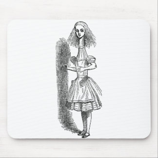 Vintage Alice Adventures in Wonderland by Tenniel Mouse Pad