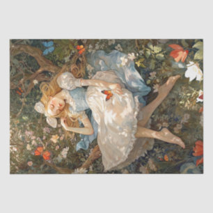 Vintage Alice dreaming of Wonderland Tissue Paper