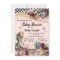 Vintage Alice in Wonderland Baby Shower Invitation
