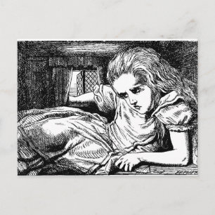 Vintage Alice in Wonderland by John Tenniel Postcard