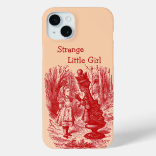 Vintage Alice in Wonderland iPhone 15 Mini Case