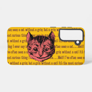 Vintage Alice in Wonderland Cheshire Cat Samsung Galaxy Case
