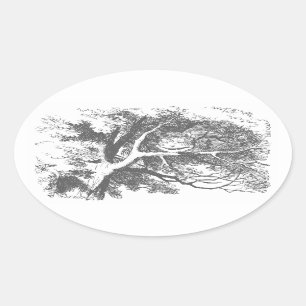 Vintage Alice in Wonderland Cheshire Cat Stickers