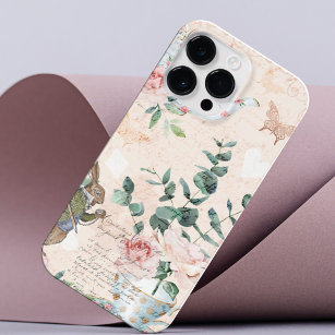 Vintage Alice In Wonderland Collage Decoupage Case-Mate iPhone Case
