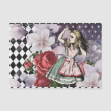 Vintage Alice in Wonderland Decoupage 