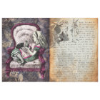 Vintage Alice in Wonderland Decoupage