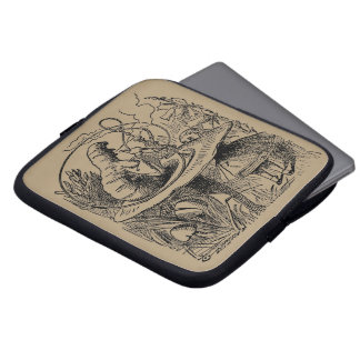 Vintage Alice in Wonderland Hookah Caterpillar Laptop Sleeve