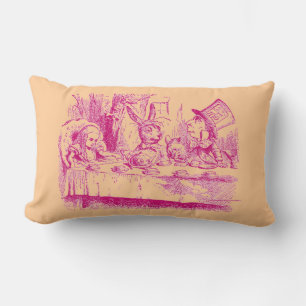 Vintage Alice in Wonderland Lumbar Cushion