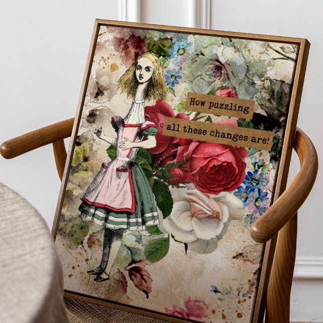 Vintage Alice in Wonderland Poster (Creator Uploaded)