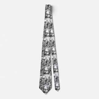 Vintage Alice in Wonderland, Queen of Hearts Trial Tie