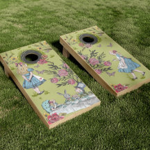 Vintage Alice In Wonderland Storybook Rabbit Hole