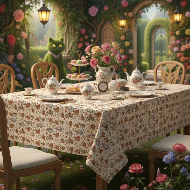 Vintage Alice in Wonderland  Tablecloth (Creator Uploaded)