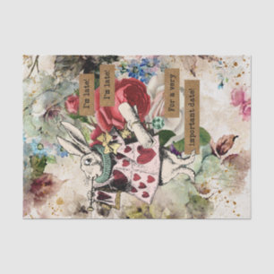 Vintage Alice in Wonderland Tissue Paper