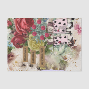 Vintage Alice in Wonderland Tissue Paper