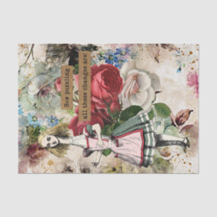 Vintage Alice in Wonderland Tissue Paper