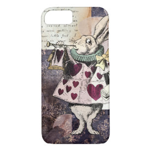 Vintage Alice in Wonderland White Rabbit Case-Mate iPhone Case