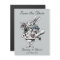 Vintage Alice in Wonderland White Rabbit Date Card