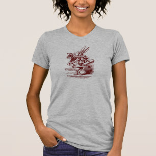 Vintage Alice in Wonderland White Rabbit T-Shirt