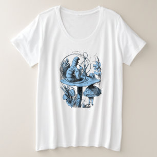 Vintage Alice Stretched in Wonderland Plus Size T-Shirt