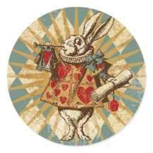 Vintage Alice White Rabbit