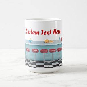 Vintage All American Diner Coffee Mug