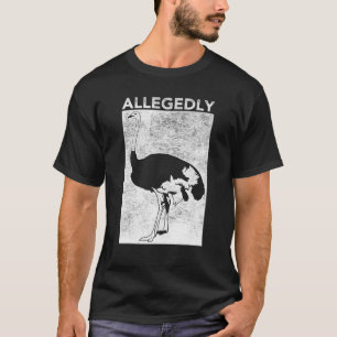 Vintage Allegedly Ostrich Retro - Ostrich Lover Gi T-Shirt