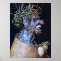 Vintage Allegory of Winter by Giuseppe Arcimboldo