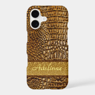 Vintage Alligator Skin Custom Mobogram