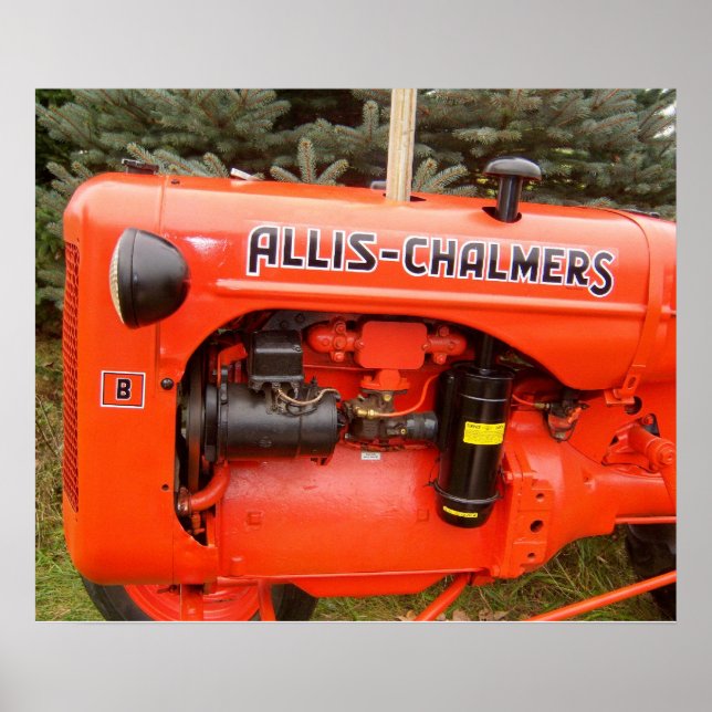 Vintage Allis-Chalmers Print (Front)