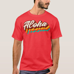 Vintage Aloha HawaiiFeel the Aloha Hawaiian Spirit T-Shirt