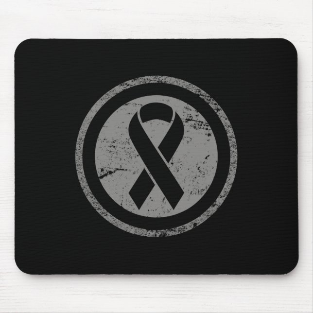 Vintage Alopecia Awareness Gift Mouse Pad (Front)