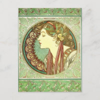 Vintage Alphonse Mucha Laurel GalleryHD