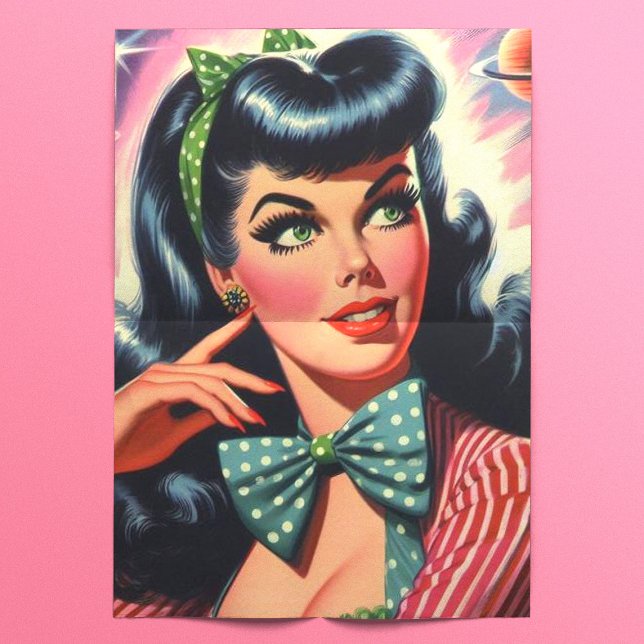 Vintage Alternative Pin Up Tissue Paper (Creator Uploaded)