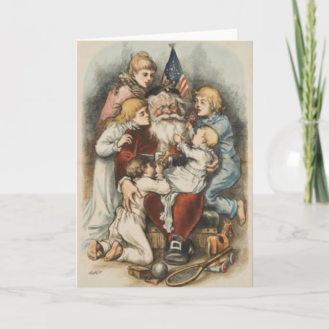 Vintage American Christmas Cards (Front)