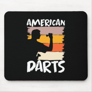Vintage American Dart Mouse Pad
