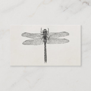 Vintage American Dragonfly Dragon Fly Template Business Card