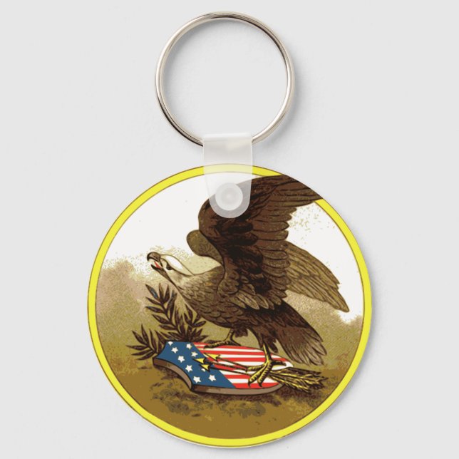 Vintage American Eagle Keychain (Front)