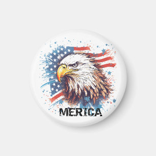 Vintage American Eagle  Magnet
