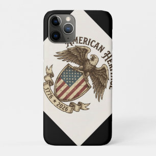 Vintage American Eagle Shield 2026 Semiquincentenn Case-Mate iPhone Case