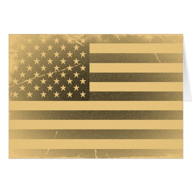 Vintage American Flag (Front Horizontal)