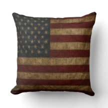 Vintage American Flag Americana Deco