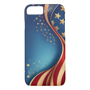 Vintage American flag Case-Mate iPhone Case